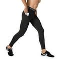 thumbnail image 3 of LANBAOSI Men Compression Pants Athletic Sport Base Layer Male Quick Dry Sport Gym Leggings Tights with Phone Pocket Size Small, 3 of 7