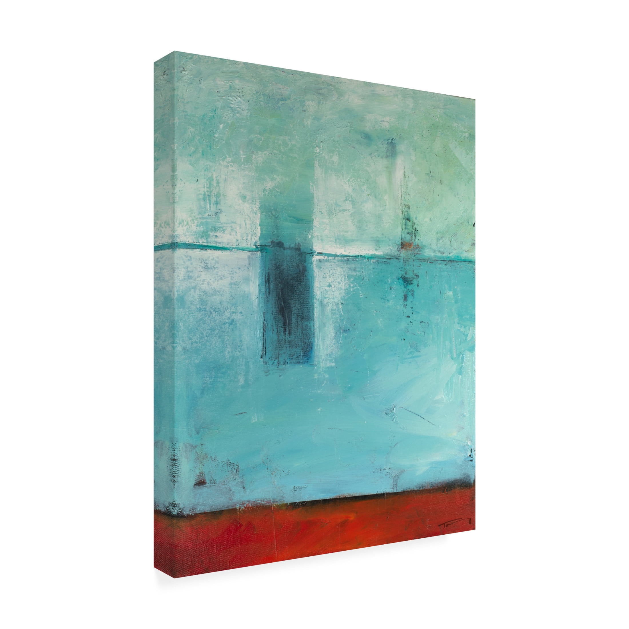 Canvas Wall Art - Tim Nyberg 'Dock By Bay' Wall Art for Living Room, Bedroom, or Office Décor by Trademark Fine Art - 24 x 32 Inches