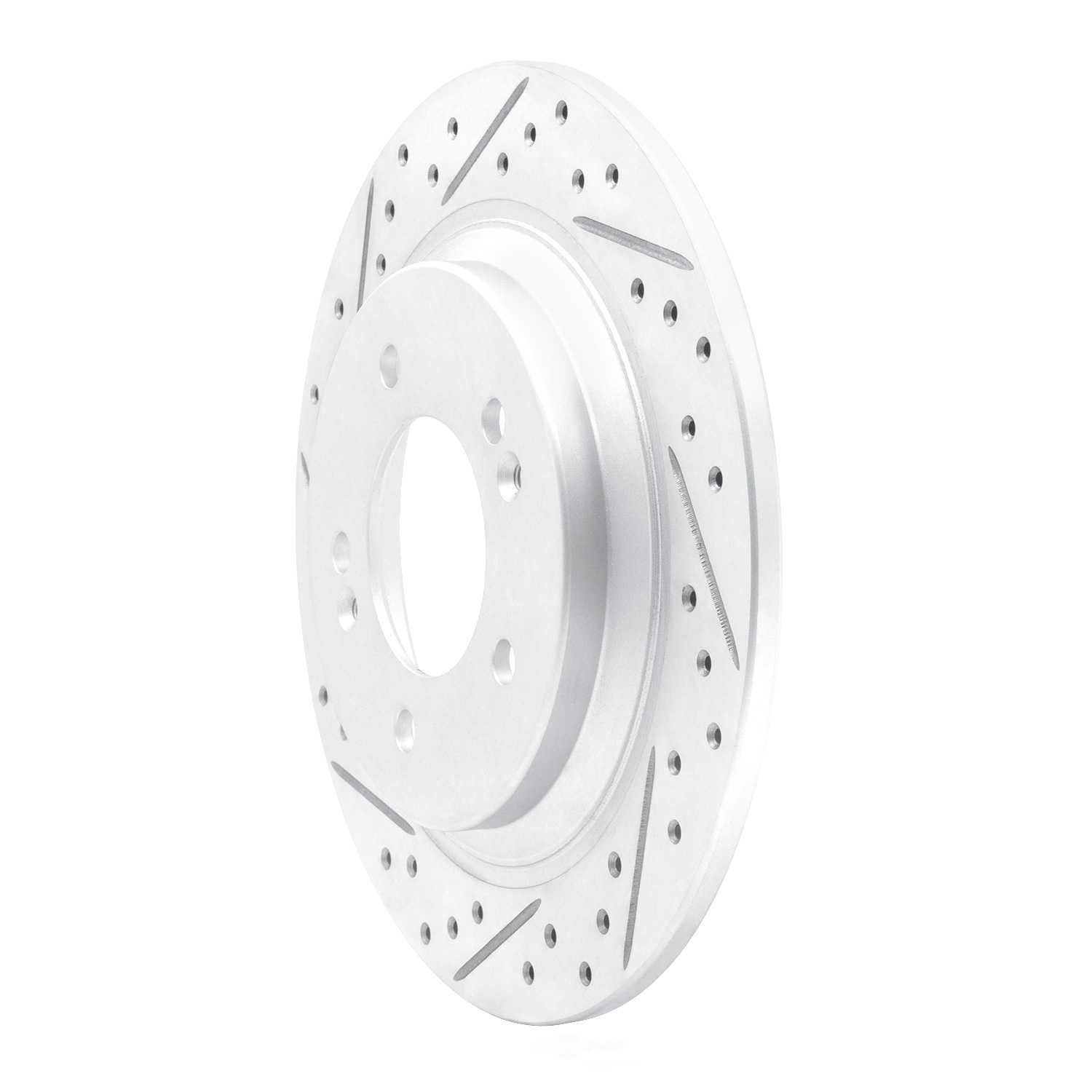Dynamic Friction Company 830-21014L DFC Geoperformance Rotor - Drilled and Slotted