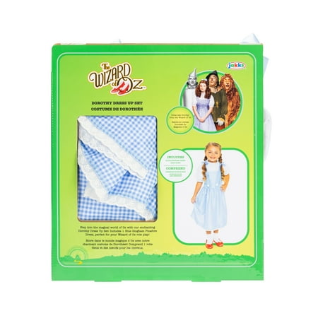 The Wizard of Oz Dorothy Roleplay Blue Dress for Girl Child Ages 3 and up Fits 4-6x