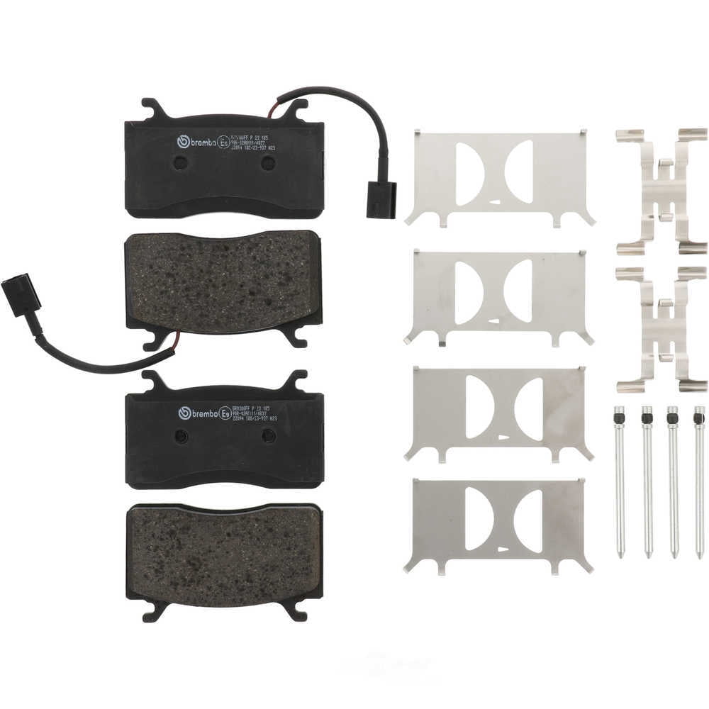 Brembo P23185 PRIME Low-Met Brake Pad Set