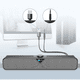 thumbnail image 1 of Altavoces multimedia de largo alcance para ordenador de escritorio, subwoofer con Bluetooth, altavoces duales, 1 of 4