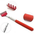 thumbnail image 3 of 4X Large and Compact Extendable Stainless Steel Telescoping Back Scratcher with Non Slip Grip Extends 27" inch Assorted Colors for Men Women, Adult, 3 of 5