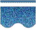 thumbnail image 1 of Blue Sparkle Scalloped Border Trim, 35 Feet, 1 of 1
