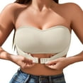 thumbnail image 1 of Soutien-gorge Sans Armatures à Fermeture devant à une Seule Couche pour Femmes (1 Pce), 1 of 8