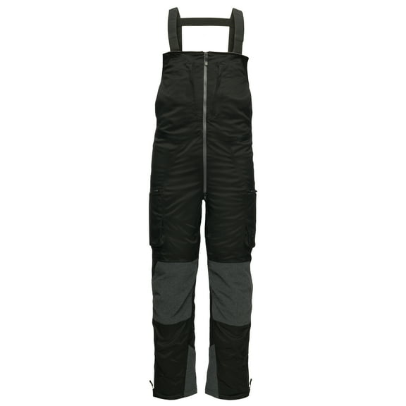 Outdoor Pursuit Reliant Waterproof and Windproof Primaloft Insulated Winter Bibs (Caviar, Small)
