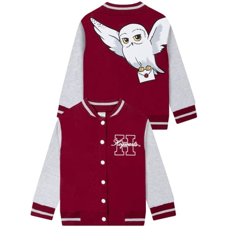 Harry Potter Varsity Jacket Pink Sizes 6-14