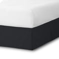 thumbnail image 1 of Faldón de Cama Cepillado Doble Bare Home Colección Premium 1800 Color Negro, 1 of 5