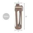 thumbnail image 7 of 20oz Water Bottles with Water Jug Lid Handle Reusable Fitness Sports Bottle Odor Proof and Stain Resistant, Protective Sleeved Glass Bottle, Smoking, 7 of 7