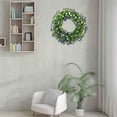 thumbnail image 5 of 13.4 Inch Farmhouse Spring Wreath for Front Door - Colorful Cottage Artificial Wreath, All Seasons Home Decor for Wall Window and Festival Party, 5 of 5