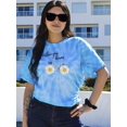 thumbnail image 2 of Follow Your Dreams Daisies  Tie Dye Cyclone Women -Image by Shutterstock, Female Large, 2 of 4