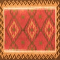 thumbnail image 1 of Ahgly Company Indoor Square Oriental Orange Traditional Area Rugs, 6' Square, 1 of 1