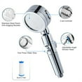 thumbnail image 7 of NOGIS Shower Head High Pressure, 360 Degree Rotating Handheld Shower Head, Adjustable Showerhead with ON/OFF Switch and 3 Spray Modes, Shower Sprayer, 7 of 7