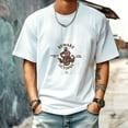 thumbnail image 4 of Men's Short Sleeve Graphic T shirt Collection Summer New Fashion Trend Sports Shirt Loose style Large, 4 of 5