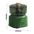 thumbnail image 3 of Garlic Chopper Mini Food Processor Wireless Portable Vegetable Mincer | USB Rechargeable | 350ml Capacity | Stainless Steel Blades | For Garlic Onion Meat Spices | Easy Clean | 1 Pack, 3 of 9