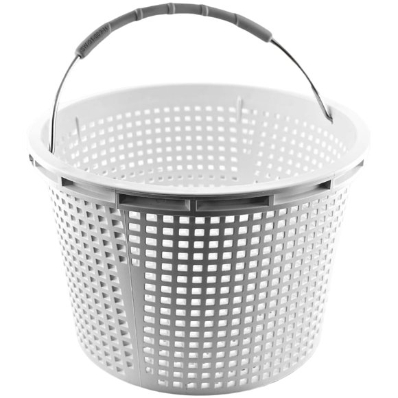 Cesta para skimmer de piscina Swimables para piscina enterrada compatible con la cesta para skimmer Pentair U-3 y la cesta para piscina Hayward Sp1070 | Peso de latón incorporado | Mango de acero inox