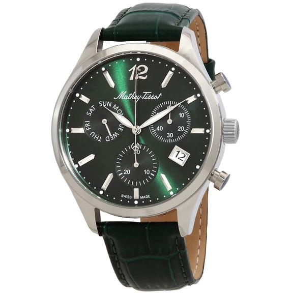 Mathey-Tissot Urban Chrono Chronograph Quartz Green Dial Men's Watch H411CHALV