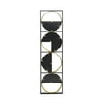 thumbnail image 2 of 47.2" Eclectic Styling Metal Beaded Black Wall Mirror with Contemporary Design for Bedroom,Liveroom & Entryway, 2 of 3