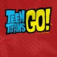 thumbnail image 5 of Teen Titans Go Logo Mens Lined Mesh Shorts, Red, X-Large, 5 of 6