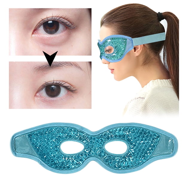 Gel Cooling Eye Mask Ice Cold Compress For Puffy Eyes Dry Eyes Walmart Com