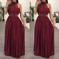 thumbnail image 2 of Womens Summer Boho Casual Long Maxi Evening Party Cocktail Beach Dress Sundress, 2 of 5