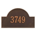 thumbnail image 1 of Arch Marker - Estate Wall - One Line- Antique Copper, 1 of 1