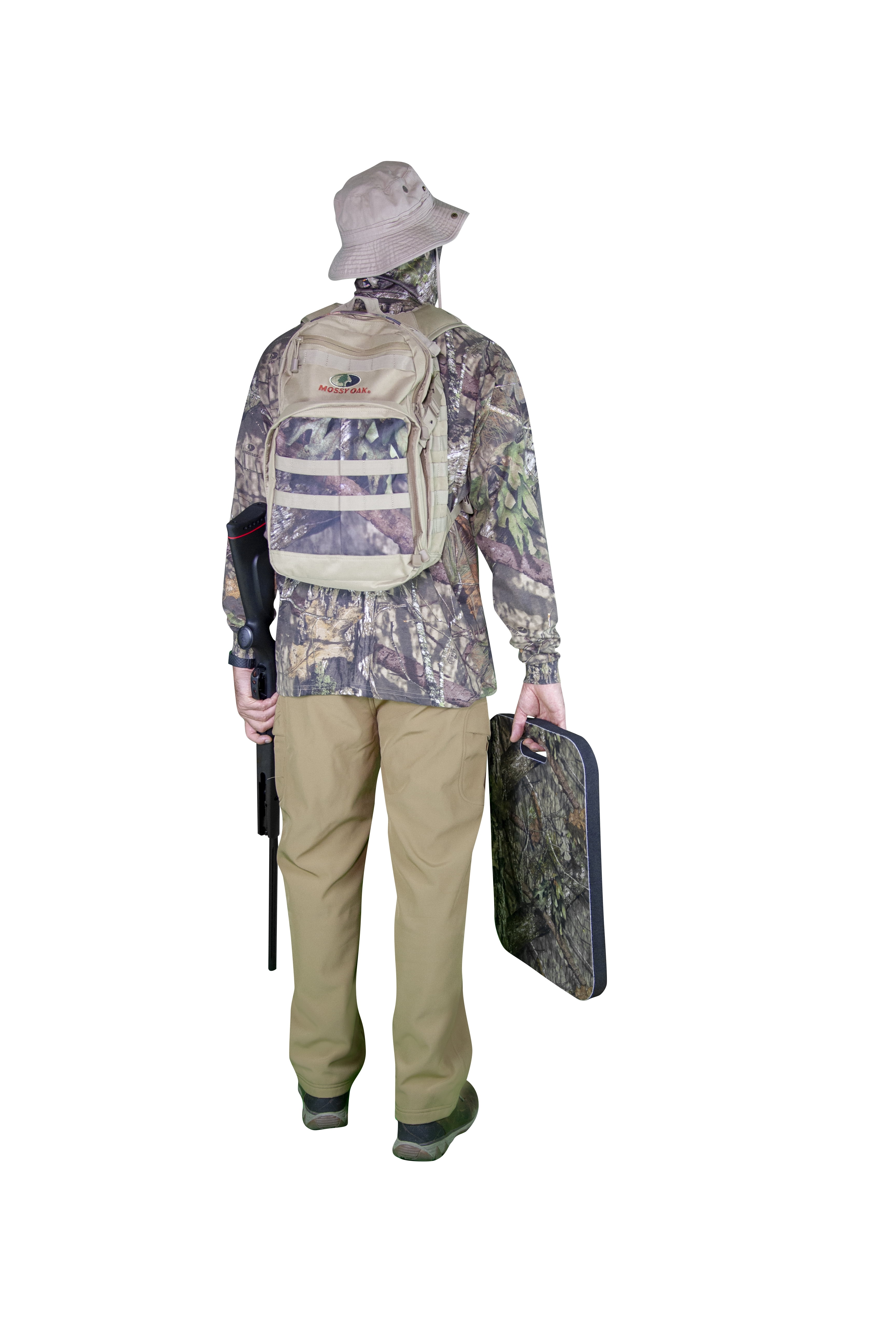 Earth Edge Mossy Oak Camo Tree Stand Cushion, Kneeling Pad and Comfort Cushion for Ground Blinds, 15"x20"x2"