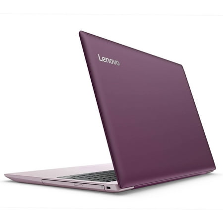 Lenovo ideapad 320 15.6" Laptop, Windows 10, AMD A9-9420 Dual-Core Processor, 4GB RAM, 1TB Hard Drive - Plum Purple
