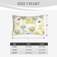 thumbnail image 6 of Bixox Sweet Honey Printed Pillow Protector,Super Soft Ideal for Home,Guests,Rentals - 20"x30", 6 of 8