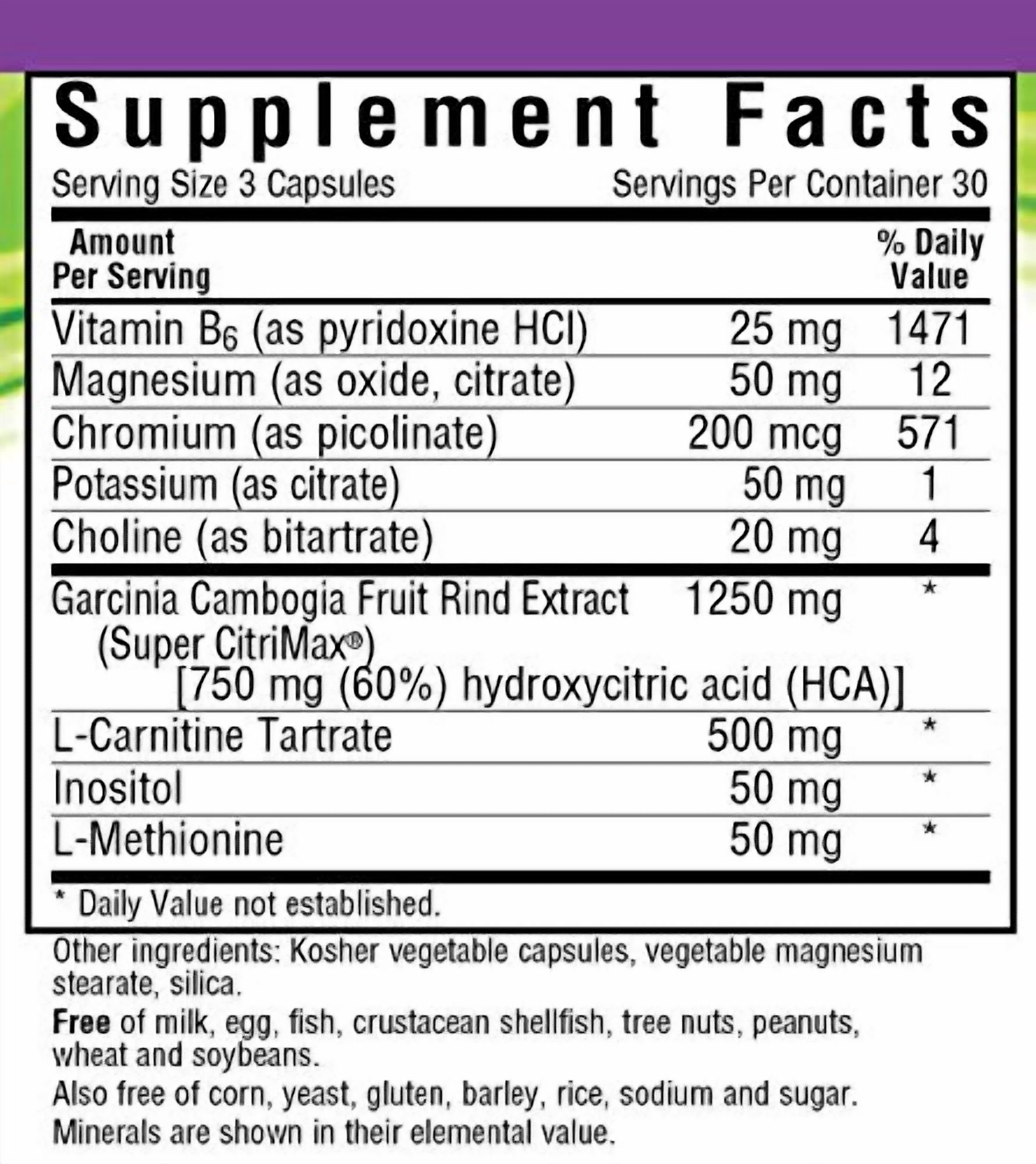 Bluebonnet Nutrition Skinny Garcinia Weight Management Formula, 90 vcaps