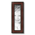 thumbnail image 2 of ArtToFrames 4x15" Honors Mahogany Picture Frame, Brown Wood Poster Frame, with Regular Glass and 2 (FBPL-5155), 2 of 7