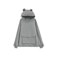 thumbnail image 2 of Femmes Nouveauté Frog Sweat à Capuche à Manches Longues avec Poche, 2 of 9