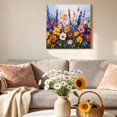 thumbnail image 6 of Canvas Wall Art Spring Florals Canvas Art Print Vintage Lavender Oil Painting Floral Pictures Wall Decor for Living Room Bedroom Artwork Decorations Stretched Framed Ready to Hang 10"x10", 6 of 9