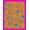 Pink, Pattern 2, variant on ODIKA 2x3 Machine Washable Non-Slip Area Rug, Holiday Baseball Frame with Twinkling Embellishments Design High Traffic Rug, Blue, 643525