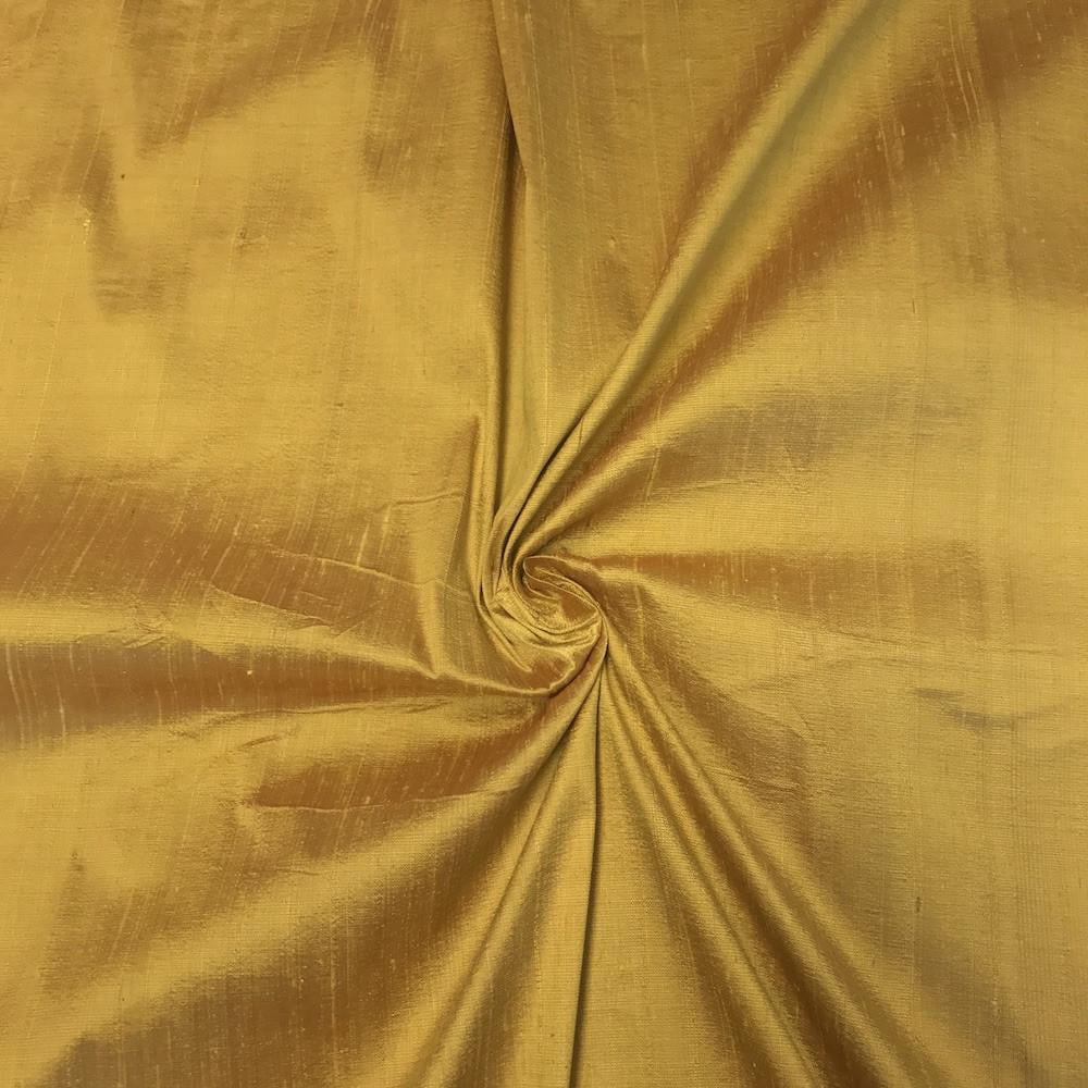100 Pure Silk Dupioni Fabric 54 Wide Bty Drape Blouse Dress Craft Gold Walmart Com
