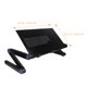 thumbnail image 5 of Escritorio plegable para computadora portátil, mesa de estudio plegable para dormitorio en casa, 5 of 5