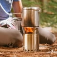 thumbnail image 6 of Solo Stove Titan & Pot 1800 Set: Portable, Wood Burning Campstove + 1,8 L Pot | Incl. Nylon Sack, For 2-4 People, 304 Stainless Steel, 6 of 6