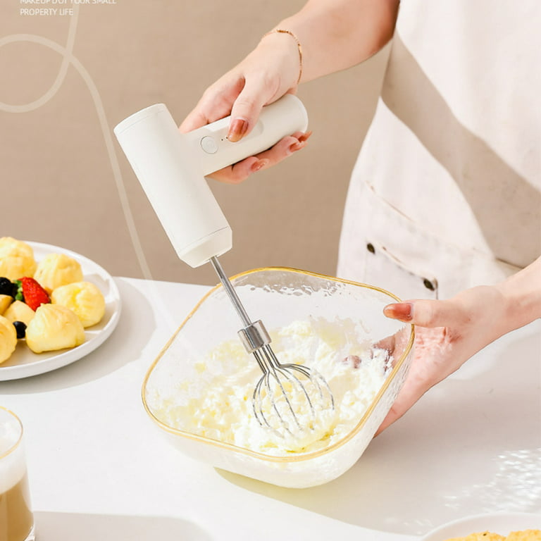 Electric Milk Frother Kitchen Whisk Egg Beaters USB Rechargeable Mini Mixer  Handheld Cream Food Blender Hand mixer
