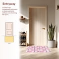 thumbnail image 3 of ODIKA 4'x6' Machine Washable Non-Slip Area Rug, Whimsical Pink Fantasy High Traffic Rug, Pink, 13455, 3 of 7