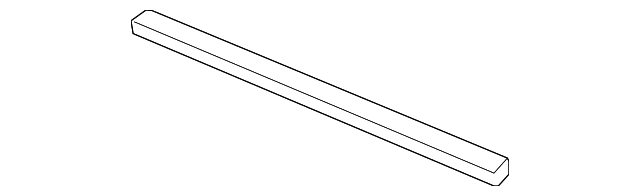 Genuine OE Toyota Rubber,  Wiper,  Left - 85214-44140