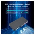 thumbnail image 3 of 2.5G POE Ethernet Switch 4 8 Port POE Network Switch, 3 of 5