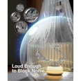 thumbnail image 3 of Jack & Rose White Noise Machine Baby, Baby Sound Machine Kids With Night Light, Portable White Noise Machine For Sleeping, 3 of 5