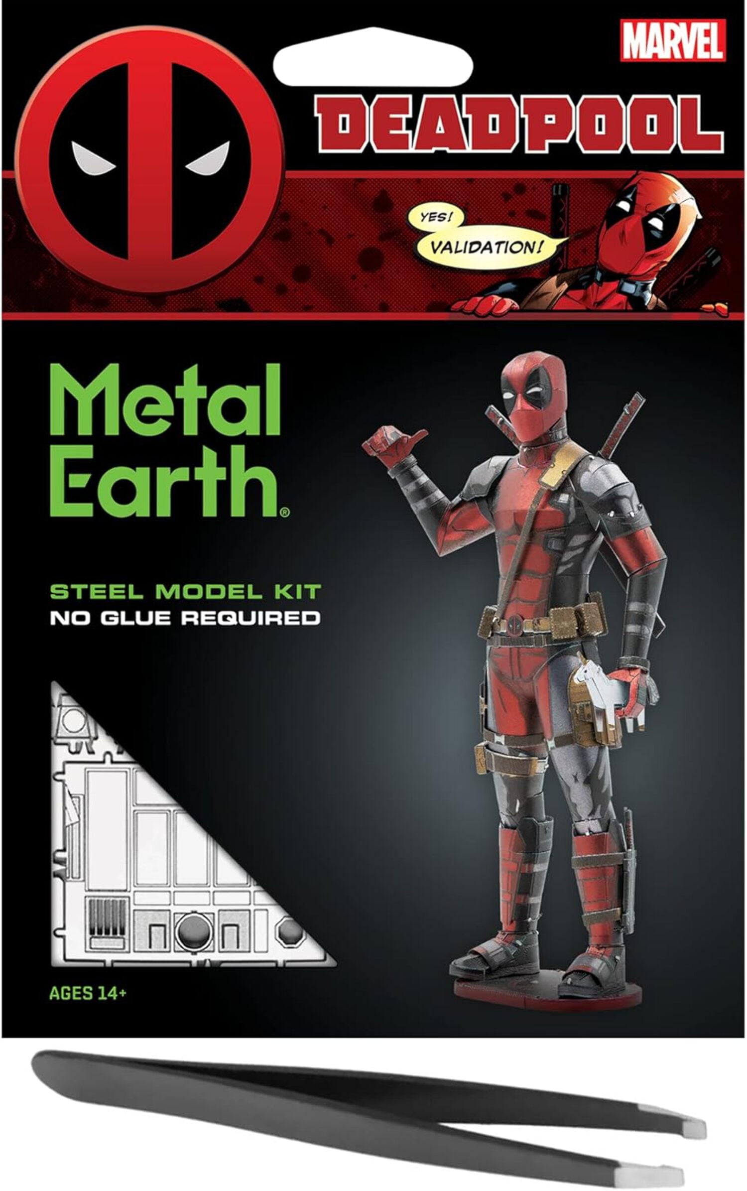 Metal Earth 3D Metal Model Kit - Marvel Deadpool