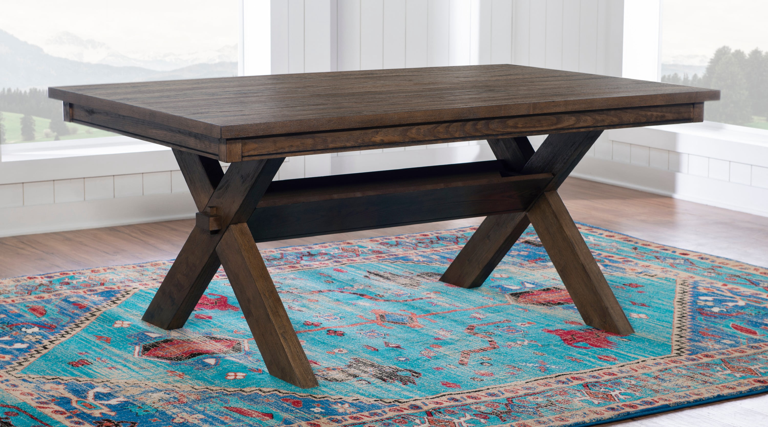 Powell Turino Rustic Umber 6 PC Dining Set