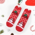 thumbnail image 6 of Women Socks,Christmas Cotton Socks for Women Funny Xmas Socks,Christmas Crew Socks Women Holiday Socks Novelty,Winter Warm Novelty Socks Holiday Crew Stockings,Girls Cute Animal Casual I, 6 of 9
