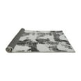 thumbnail image 2 of Ahgly Company Indoor Square Abstract Gray Modern Area Rugs, 8' Square, 2 of 4