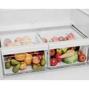 Midea 18.7-Cu. Ft. Bottom Mount Refrigerator, Stainless Steel, MRB19B7AST