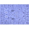 thumbnail image 1 of Ahgly Company Indoor Rectangle Oriental Blue Traditional Area Rugs, 7' x 9', 1 of 4