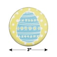 thumbnail image 3 of Cute Blue Easter Egg with Daisies Kitchen Refrigerator Locker Button Magnet, 3 of 5