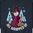thumbnail image 3 of Frozen 2 - All Wrapped Up - Adult Crew Fleece, 3 of 5